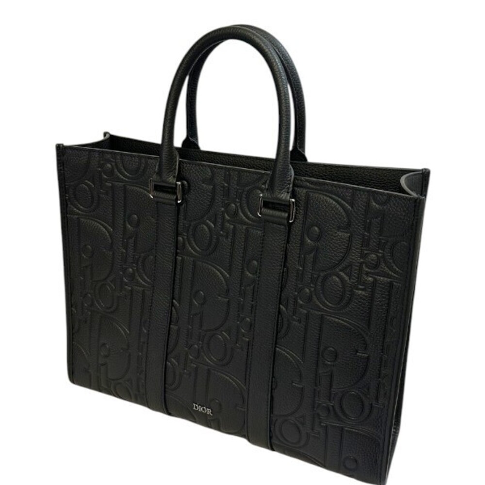 Christian Dior EAST WEST Gravity Leather Tote Bag